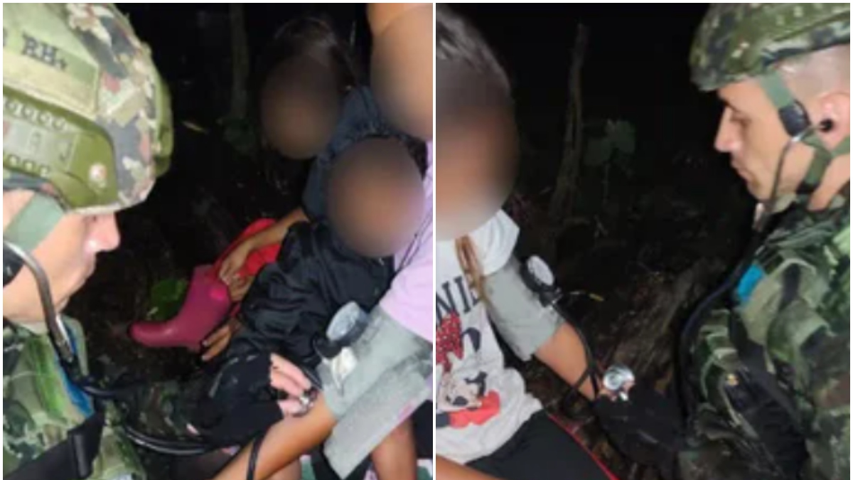 Primeras fotos de cinco niños y una joven encontrados en la selva del Caquetá luego de varios días escondidos bajo el apodo de “Calarcá”

 – En la mira