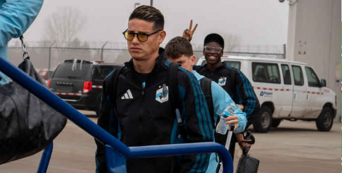 James Rodríguez asegura que debutará con Minnesota el domingo

 – En la mira