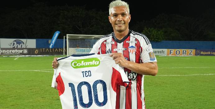 Teófilo Gutiérrez llegó a los 100 goles con Junior de Barranquilla

 – En la mira