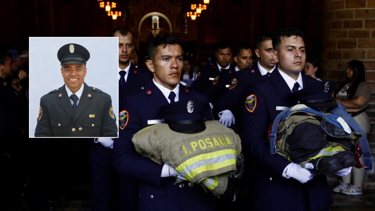 Este fue el emotivo homenaje que el Cuerpo de Bomberos de Medellín le rindió a Iván Darío Posada tras su muerte en un incendio en la Toscana

 – En la mira