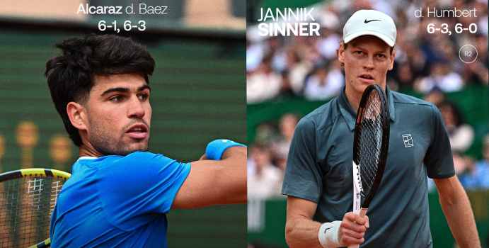 Alcaraz pisa fuerte el suelo y remata a Báez en Montecarlo 2026

 – En la mira