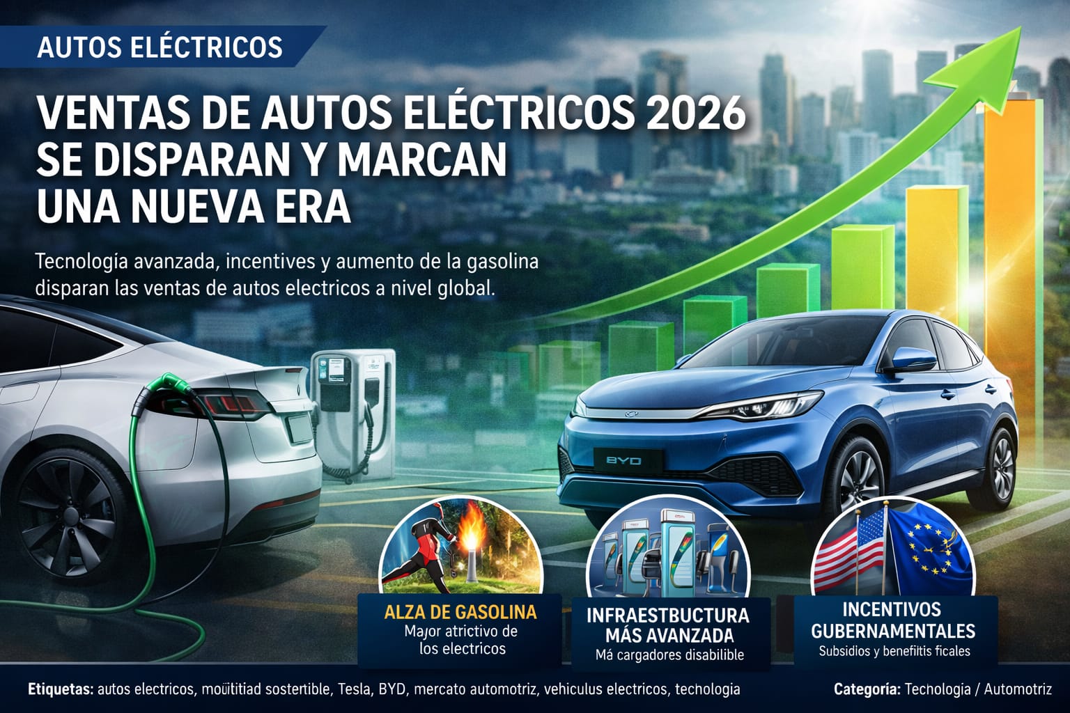 Coches eléctricos 2026: las cifras de ventas están aumentando y marcan el comienzo de una nueva era. -EXTRA

 – En la mira