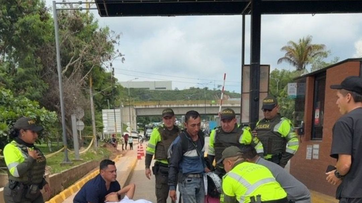 La mujer se cayó mientras cosechaba y empezó a dar a luz.

 – En la mira