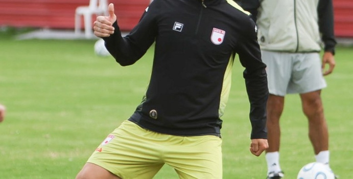 Logró recuperarse y hoy será titular con Santa Fe en la Copa

 – En la mira